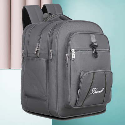 fheno School bag 4std 6th to 10th Class Trendy School & Clg Bags Unisex Casual 65 L Backpack(Grey)