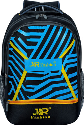 jir fashion Printed School Backpack College Bag 30 L Laptop Backpack(Black)