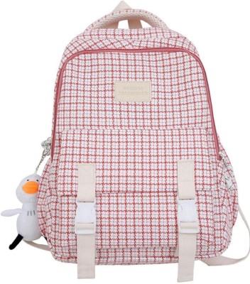 WALSON Collage and School Backpack | 30 L Lightweight Bag For Students 30 L Backpack(Red)