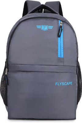 Flyscape Terror Grey Skyblue bag 25 L Backpack(Grey, Blue)