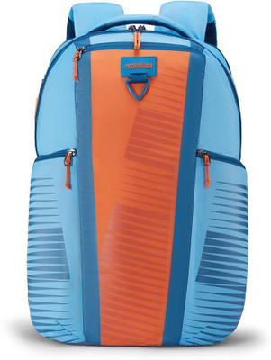 AMERICAN TOURISTER Herd 3.0 Style 02, 30.5 Lts Unisex College Backpack with Front Organizer 30.5 L Backpack(Blue)