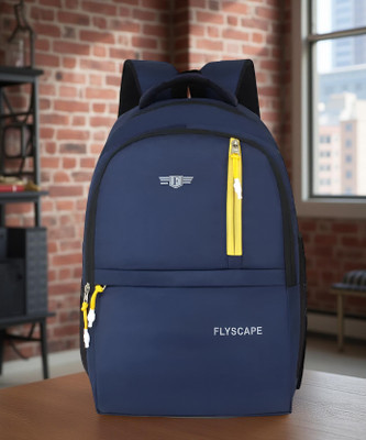 Flyscape Latest navy blue bag 25 L Backpack(Blue)