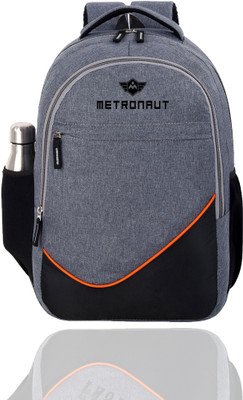 METRONAUT Medium 30 L Laptop Backpack Khadi Textured Hi storage (Grey) 35 L Backpack(Grey)