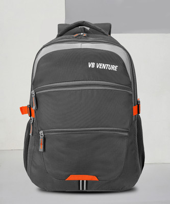 VB VENTURE ASHPER unisex Backpack for School College 40 L Laptop Backpack(Grey)