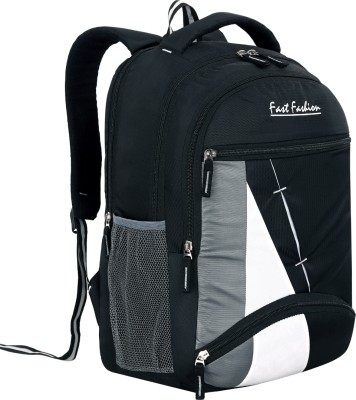 Fast Fashion TRBLK_0511_17 30 L Backpack(Black, Grey, White)