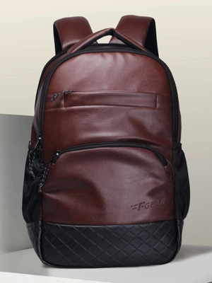 F Gear Luxur 25 L Laptop Backpack(Brown)