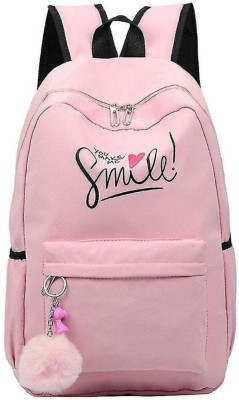 TEZONE SMILE-PRINT-1PC_17_10 30 L Backpack(Pink)