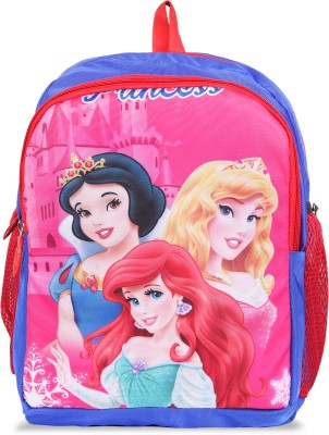 Ronaldo School Bags Snow White Barbie Printed best for Boys and Girls 3-6 Years 20 L Backpack(Blue)