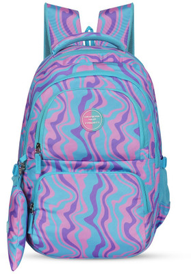 Priority Glam 001 College Bag ARBL 40 L Backpack(Blue)