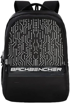 UMARENTERPRISES Backbencher BAG WITH 2 HIDDEN POCKETS 28 L Laptop Backpack(Black)