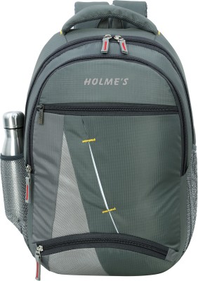 HOLME'S Laptop Backpack 30L Laptop Backpack Medium Bagpack school college laptop 30 L Laptop Backpack(Grey)