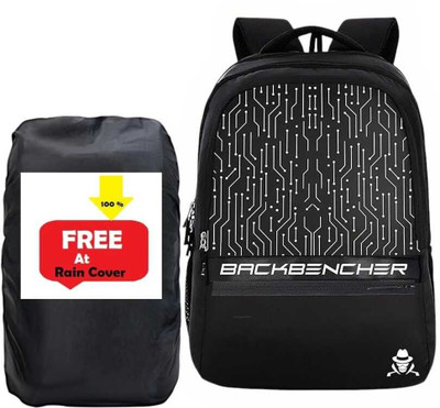 AkKRAFT BAG WITH 2 HIDDEN POCKETS 28 L Backpack(Black)