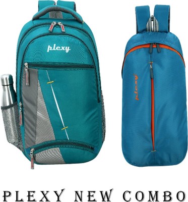 PLEXY 35L LAPTOP BAGPACK + 20L DAYPACK 35 L Laptop Backpack(Blue)