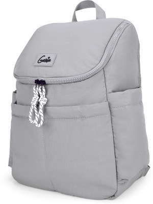 Genie Plushpack Casual Backpack For Girls - Grey 27 L Backpack(Grey)
