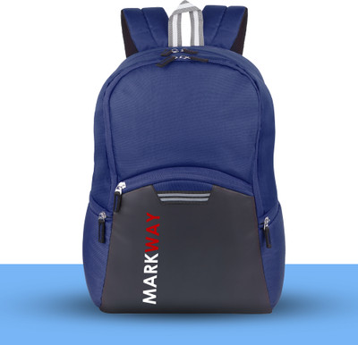 markway Water-Repellent Laptop Backpack Your Essential for Office 35 L Laptop Backpack(Black)