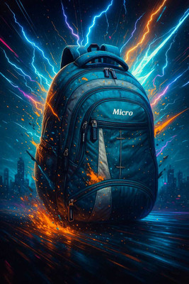 MICXO Waterproof Bag Laptop Backpack/School Bag/College Bag Office Casual Bag 30 L Laptop Backpack(Blue)