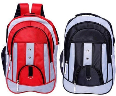 Adamantium College bag combo pack 30 L Backpack(Multicolor)