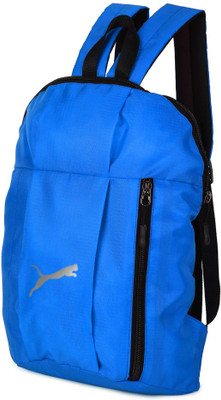 HMFURRYS FINEST Small Bag for Daily Use 1 Main Compartment With Front Zip Pocket Mini Backpack 12 L Backpack(Blue)