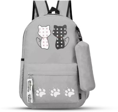 khatushyam collection PNJ_GRY___@1_9_13b 30 L Laptop Backpack(Grey)