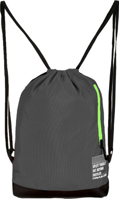 divulge CANNON GREY DRAWSTRINGG_11 19 L Backpack(Grey)