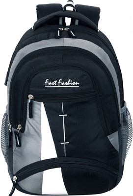 Fast Fashion Bagpack school college, travel, office bag 30 L Laptop Backpack(Black)