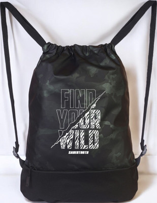 SABERTOOTH AJ_Flat-GC ACHIVER SABER NEW-15L Waterproof Backpack(Black, 15 L)
