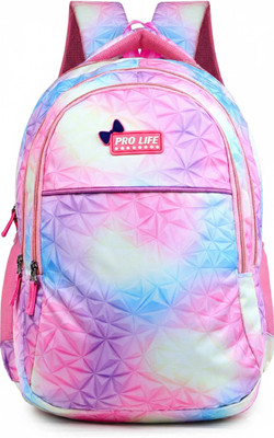 Pro Life School College Coaching Tution High Quality Bag For Girl 36 L Backpack(Multicolor)