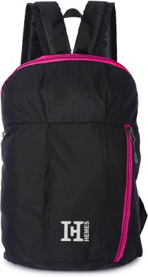 H-Hemes HLogo-R-PinkZip-LunchBag_10 12 L Backpack(Black, Pink)