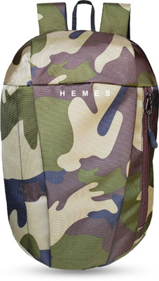 H-Hemes HLB-01-ArmyPrint_15 10 L Backpack(Multicolor)