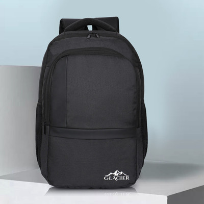 Glacier Premium ,Office bag,Laptop bag for Men and Women|College bag for Girls and Boys 30 L Laptop Backpack(Black)