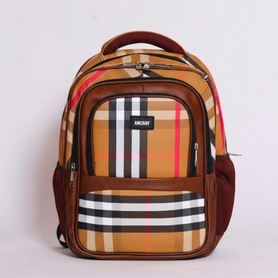 Anchay Loop Waterproof Polyester Backpack 22 L Backpack(Brown)