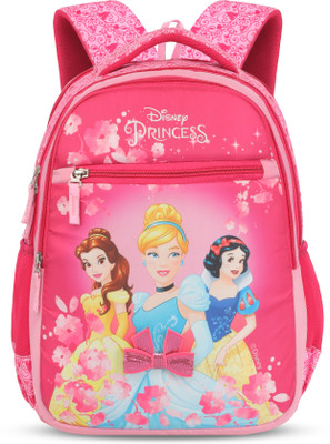Priority 16 inch Hersheys 006 Disney Princess Printed Light Pink 27 L Backpack(Pink)