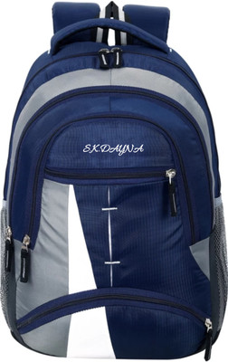S.K.DAYNA Medium Waterproof School Bag/College Bag 35 L Trolley Laptop Backpack(Blue)