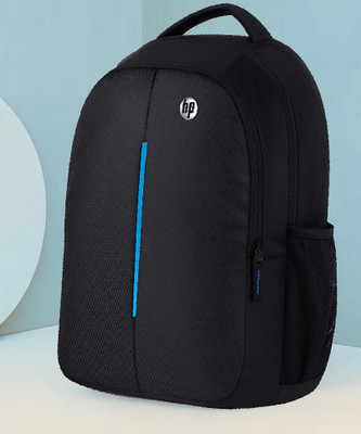 HP Unisex Casual for Travel/School/Collag/Office Raguler Backpack38Sam_Own 24.8 L Backpack(Black, Blue)