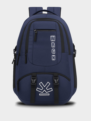 WROGN Solid Polyester Laptop Backpack 45 L Laptop Backpack(Blue)