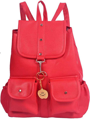 khatushyam collection RED-4PKT-BACKPACK-SINGLEb 12 L Laptop Backpack(Red)
