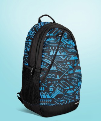 Gear Campus 1 22 L Backpack(Blue, Black)