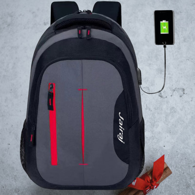 JairaJ backpack bag laptop bag school backpag(20*14) 38 L Laptop Backpack(Black)