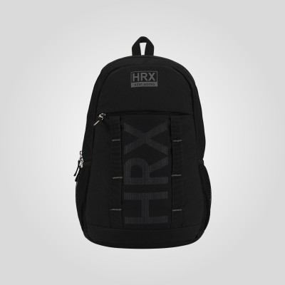 HRX by Hrithik Roshan HR01 Unisex bag for men fit upto 16 Inch/college bag/school bag 28 L Laptop Backpack(Black)