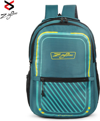 zaysoo School Backpack with Bottle Pocket and Front Organizer 40 L Laptop Backpack(Grey)