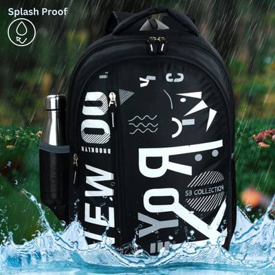 SBCOLLECTION Stylish 4 Zipper Compartment for Daily Use Tough Quality, Splash and Dust Proof 32 L Laptop Backpack