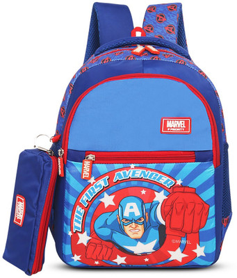 Priority Teaberry 003 School bag Royal Blue 20 L Backpack(Blue)