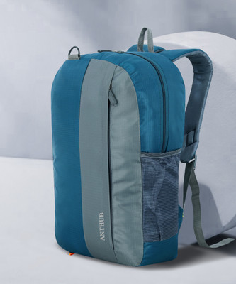 ANTHUB Backpack 1011 Small 25 L DayPack BagPack For Daily Routin 25 L Backpack(Multicolor, Grey)