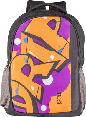 dafter Printed Casual college Backpack With Many Compartments 35 L Laptop Backpack(Grey)