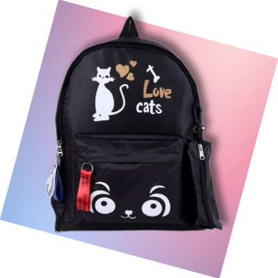 karan gupta BACKPACK 20 L Backpack(Black)
