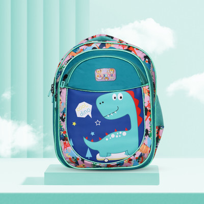 Baby Girl Dinosaur Kids Backpack | Boys and Girls School Bag |school bag for kids nursery 30 L Backpack(Green)