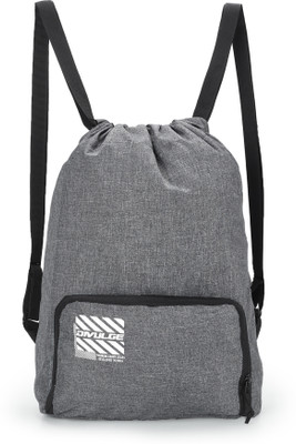 divulge Meteor Drawstring Bag Meteor Daypack, Drawstring bag, Sport Bag 17.5 L Backpack(Grey)