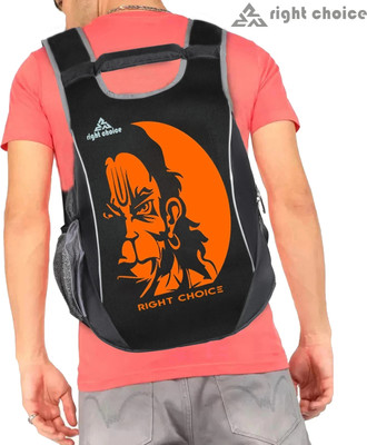 RIGHT CHOICE New daily use unisex typography religion backpacks college bags (2324) 20 L Backpack(Black)