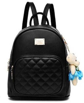 HouseOfCommon BLACK TADDY BACKPACK56T_10 10 L Backpack(Black)