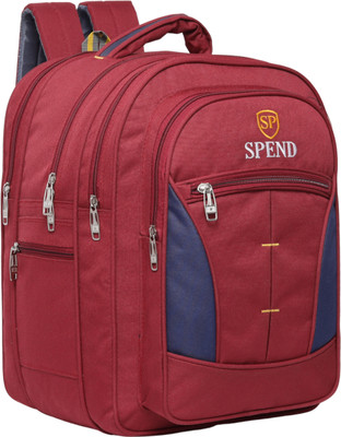SPEND Large 45 L Laptop Backpack Trendy School & College Bag Unisex 60 L Backpack(Red)